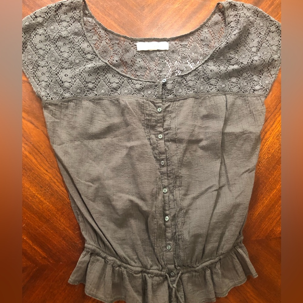hollister womens top size small‎ (b6)